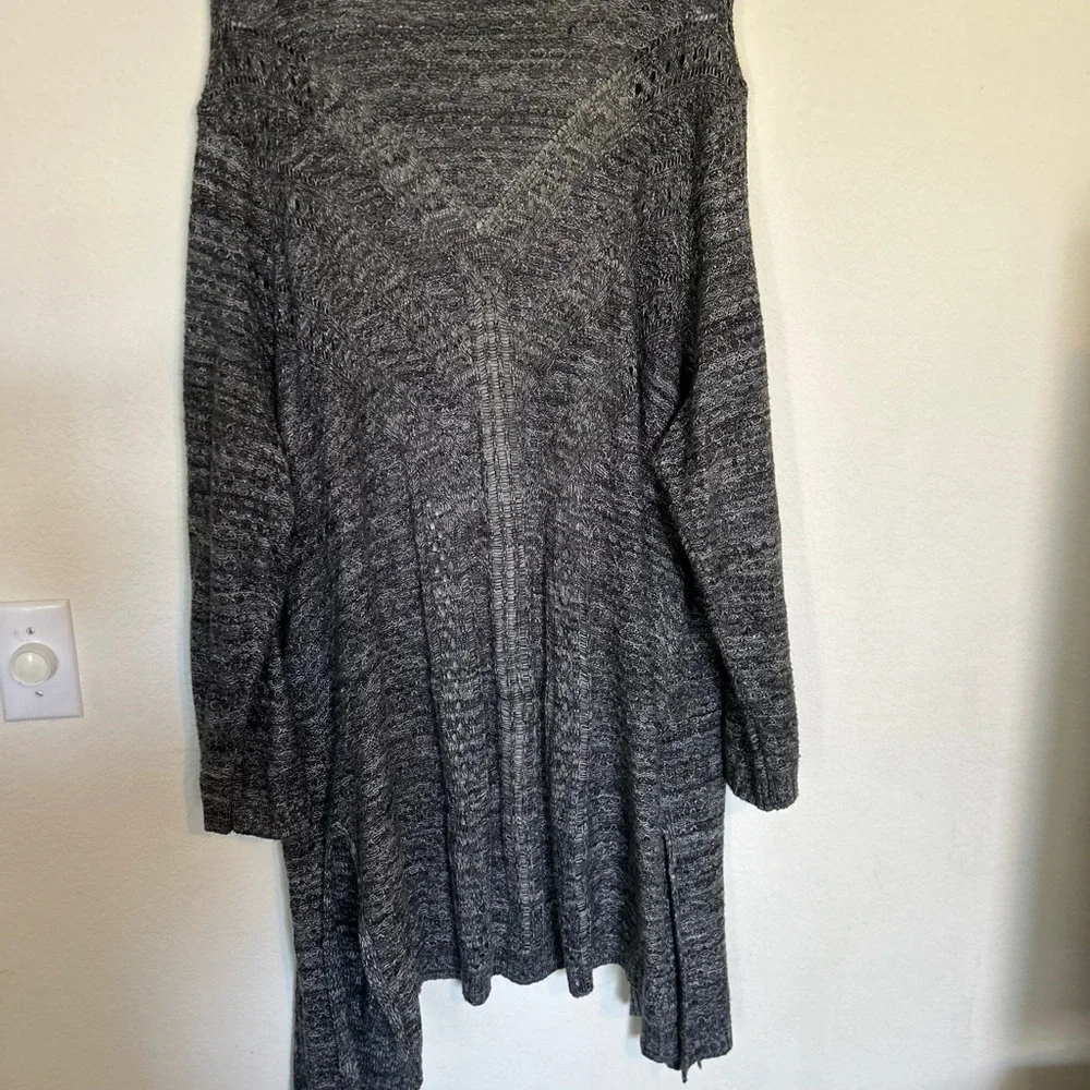 A&l Cardigan Women Size 3X Open Front Long Sleev Crochet Sweater